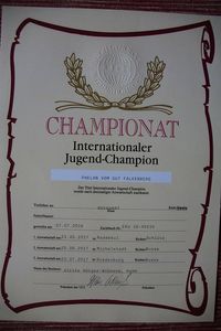 Internationales Jugend Championat Phelan